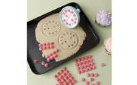 Letter Set Cookie Stamps Reusable Fondant Letter Stamps Easy to Use