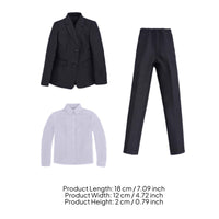 1/6 Scale Suit Set Fit 1/6 Scale Suit Outfit Trues-to-Life Appearance Toy Clothing