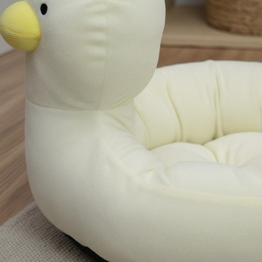 Duck Feline Bed Warm Duck Pet Bed Soft for Indoor
