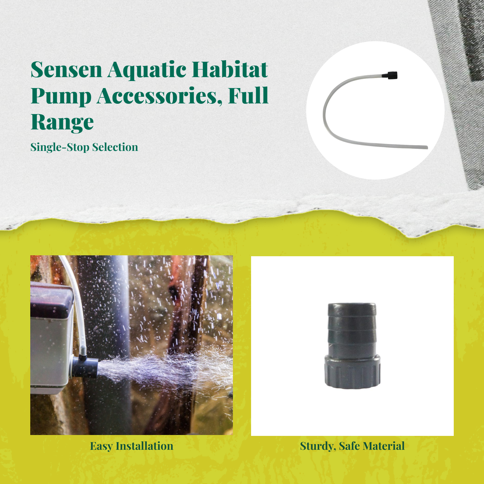 Includes strainer for filtration.