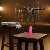 Pink Alto Sax Mouthpiece Easy to Play Alto Sax Mouthpiece Bright Color Design