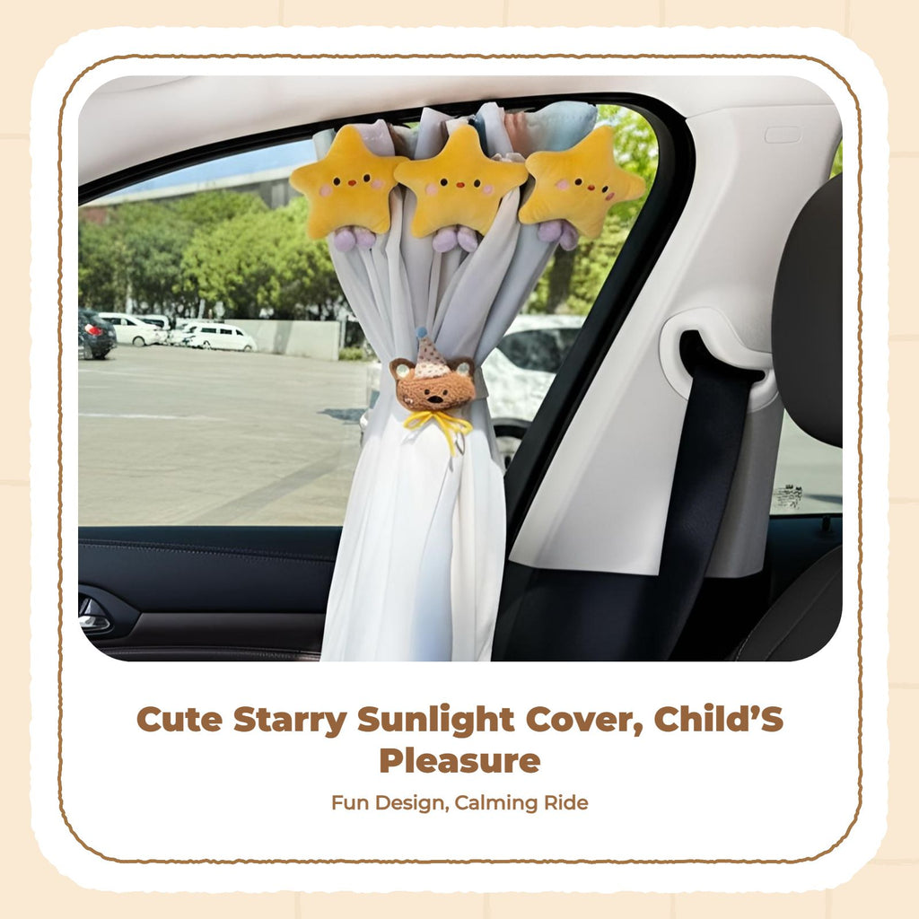 Car Window Shade, Retractable Sun Cover, Sun Protection, Suction holder Holder, Privacy, Infant, Side Window, Easy Installation