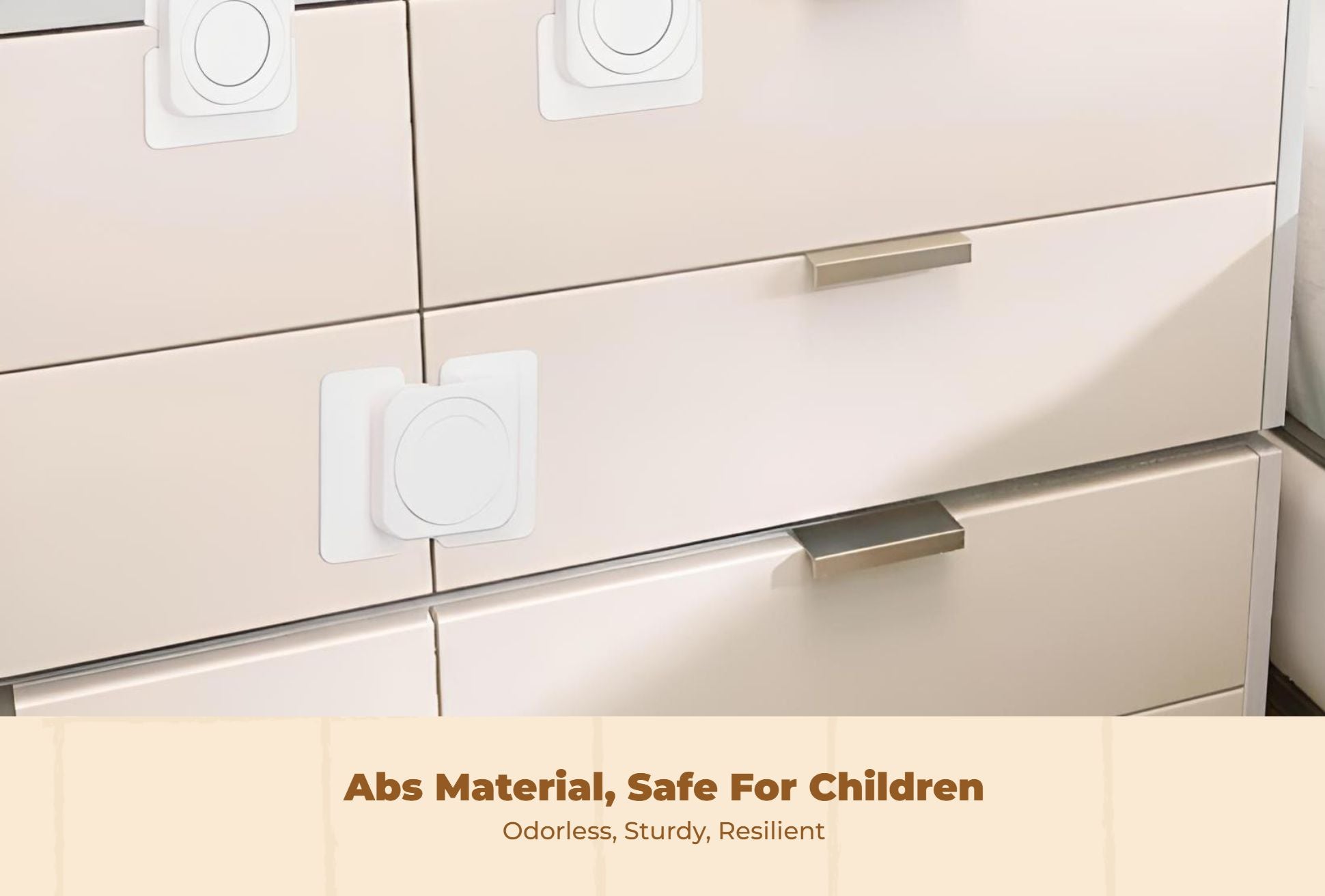 Kid Protection Lock, Drawer Cabinet Lock, Infant Proofing Latch, no tools needed Required, Easy Installation, Multi-Purpose