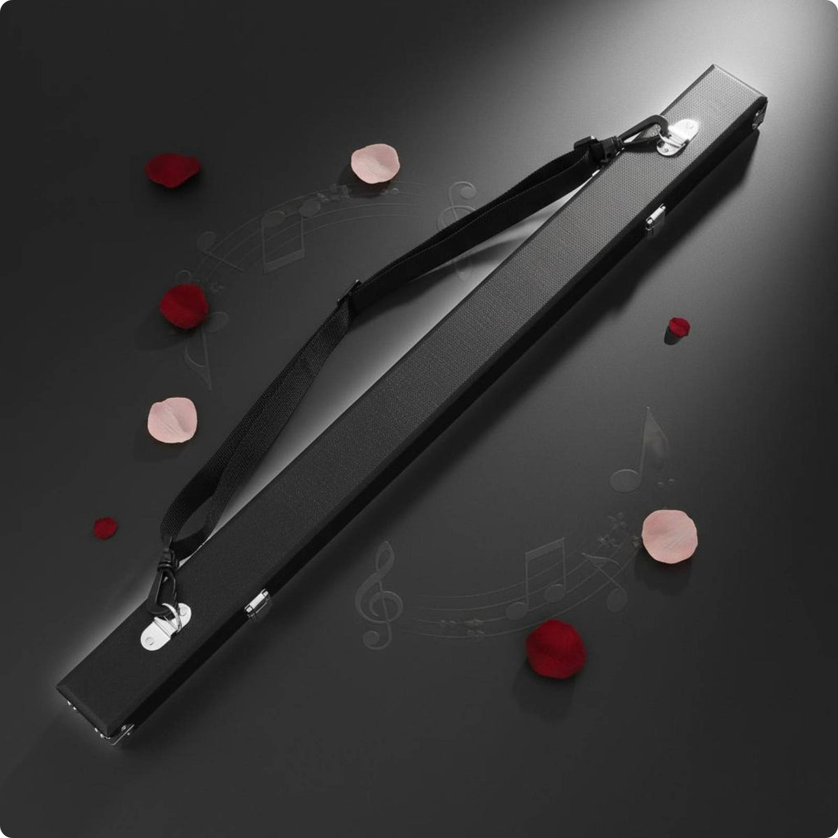 Violin Bow Case Carrying Handle Hard-Shell Bow Case Non-Woven Material