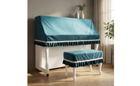 Piano Dust Cover Navy Electric Piano Cover Easy to Clean Music Accessory