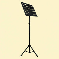 Adjustable Sheet Music Stand Perforated Desk Foldable Music Stand Musical Instrument Accessory for Artists, Beginners, Practice, Performance, Studio