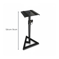 Metal Floor Speaker Stand Studio Use Audio Accessory Stable Base for DJs