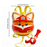 Backpack Water Cute Character Face Backpack Water Toy Handheld Nozzle