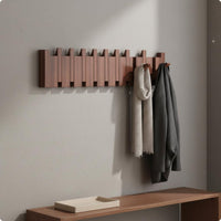 Piano Key Coat Rack Wooden Piano Design Wall Hooks Decorative for Entryway