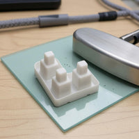 3-Button Key Assembly Molded Lettering Music Gear Part