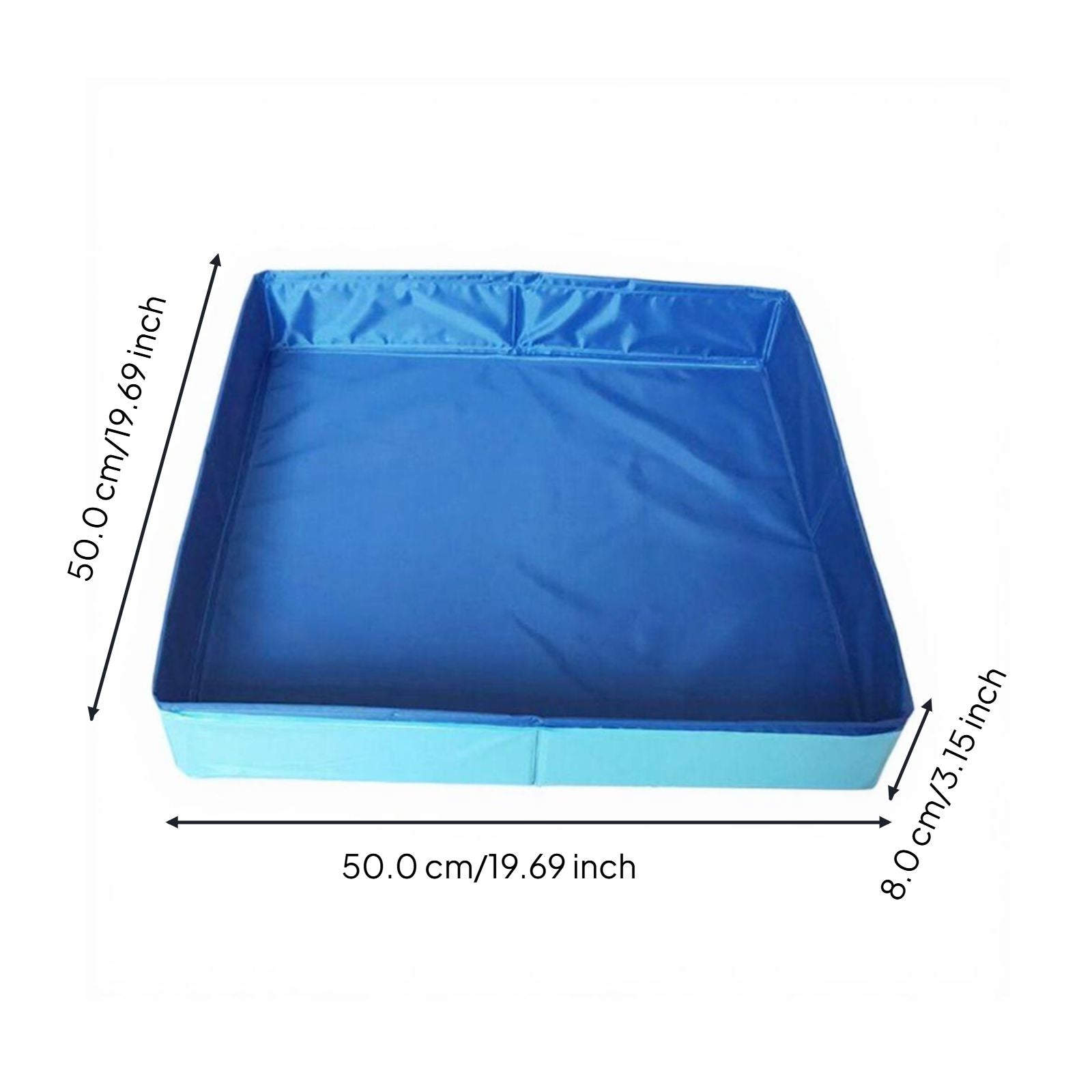 Leakproof foldable dog pool