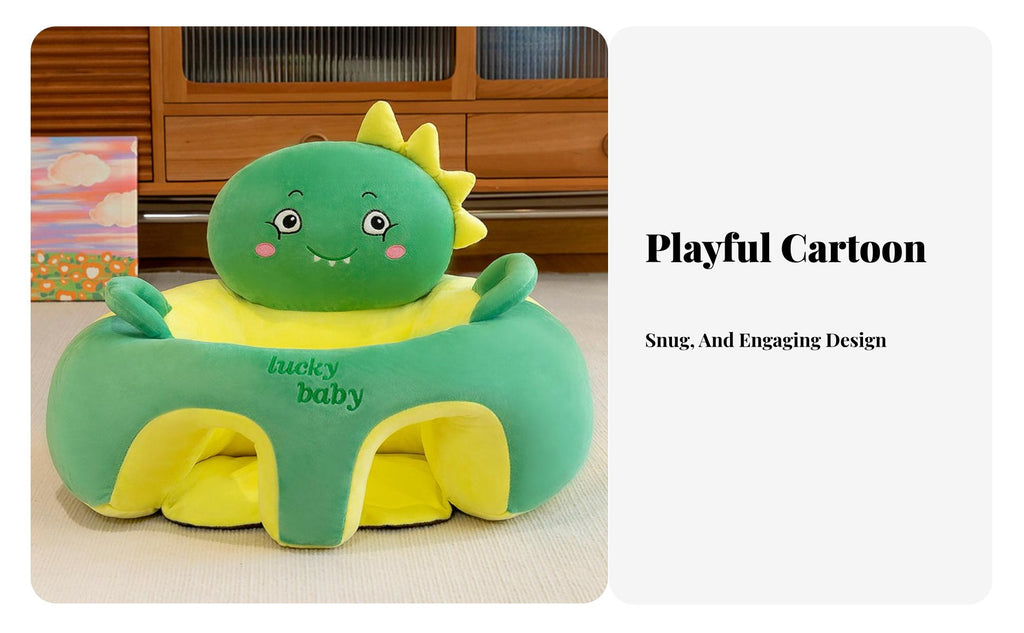 Inflatable infant Training Seat with Radish Toy Infant assist Chair