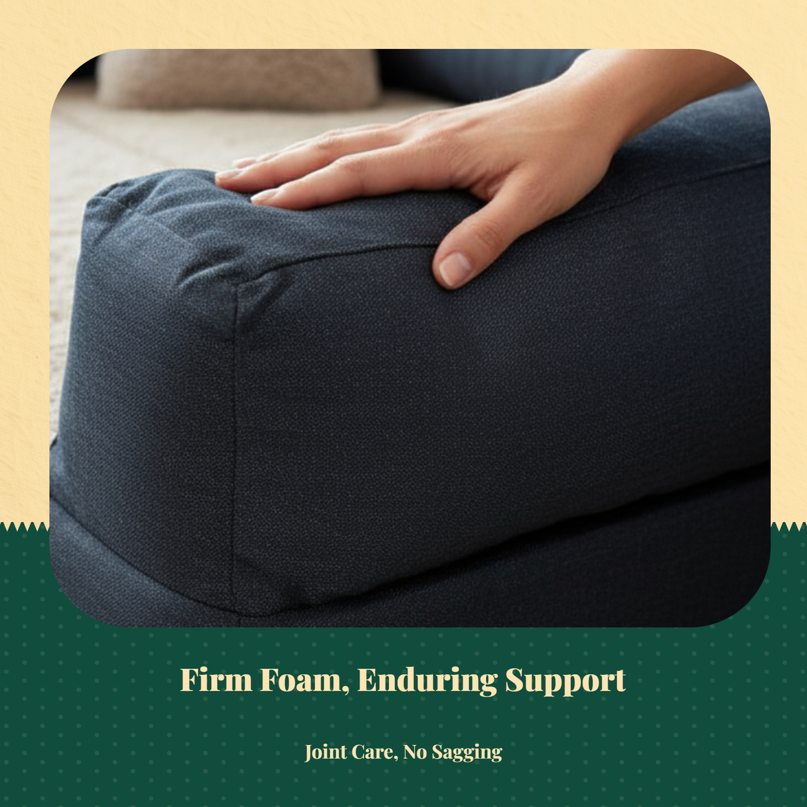 Orthopedic foam dog bed, waterproof