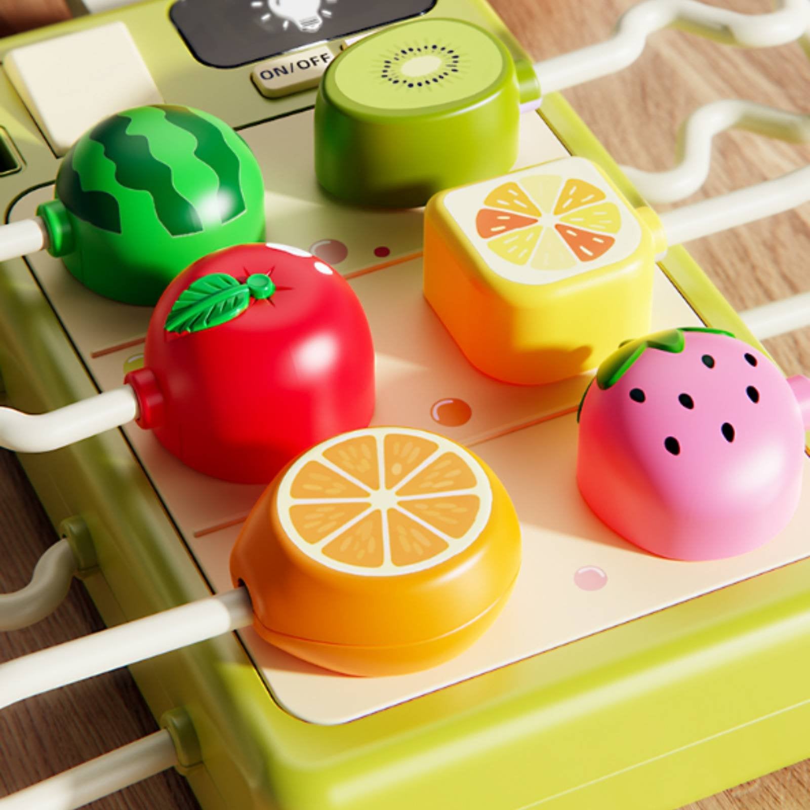 Plug and Socket Toy Hand-Eye Coordination Power Strip Learning Toy for Infants