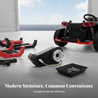Black Housing Children's Electric Car Gearbox RS775 Motor Gearbox Mounting Holes