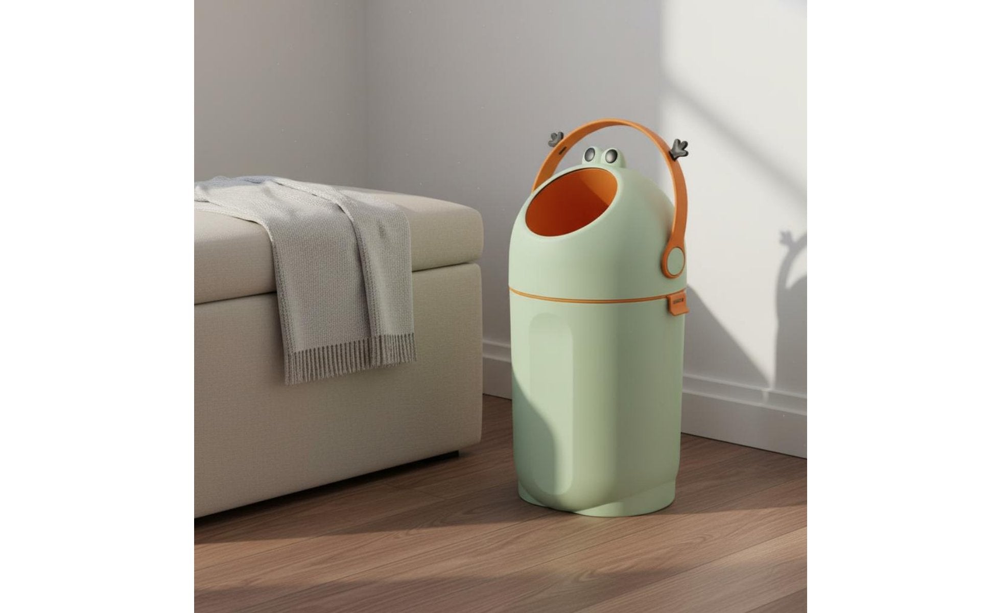 Diaper Pail Easy to Clean Household Storage
