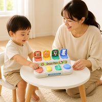Control Panel Toy Cognitive Training Spring-up Toy Box Safe Plastic for Home