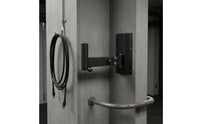 2 Pieces Speaker Wall Bracket Heavy Duty Wall Speaker Mount Sturdy Steel