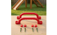 2 Pieces Playground Safety Handle Mounting Hardware Included Slide Handle