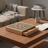 Wooden Sudoku Board Brain Training Math Thinking Game Quick Begin for Beginners