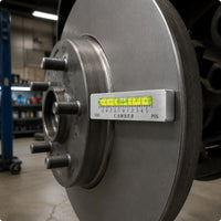 Attaching Camber Gauge Easy to Read Car Camber Alignment Tool for Mechanics