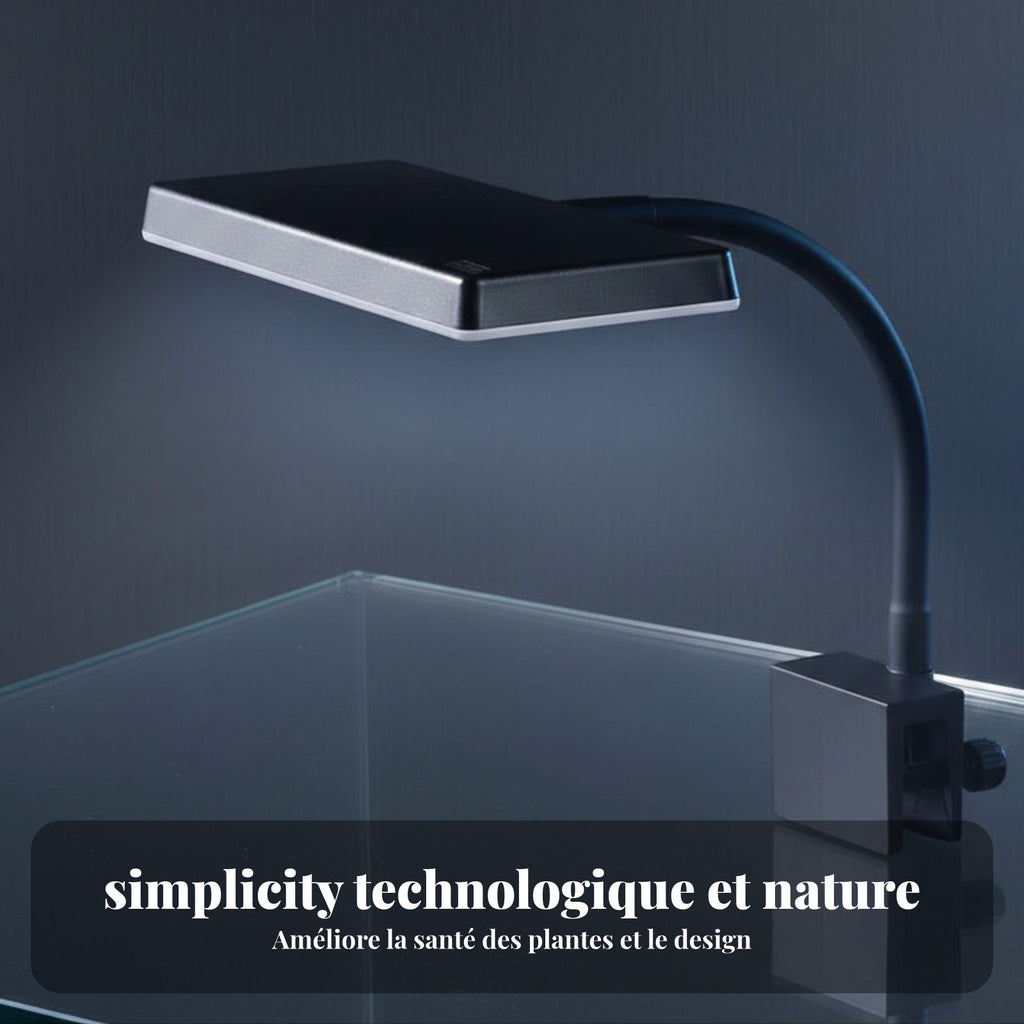 Full Spectrum Aquatic Aquarium Vessel Light Color Enhancing LED Snap-on Aquarium