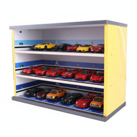 1:43 Scale Car Display Case Dustproof Collector Storage Rectangular