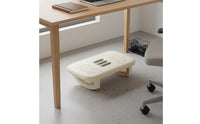 Office Foot Stool Easy to Clean Footstool Swingable for Students