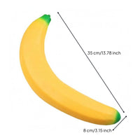 Slow-Rebound Banana Squishy Soft Realistic Banana Squishy Easy to Clean