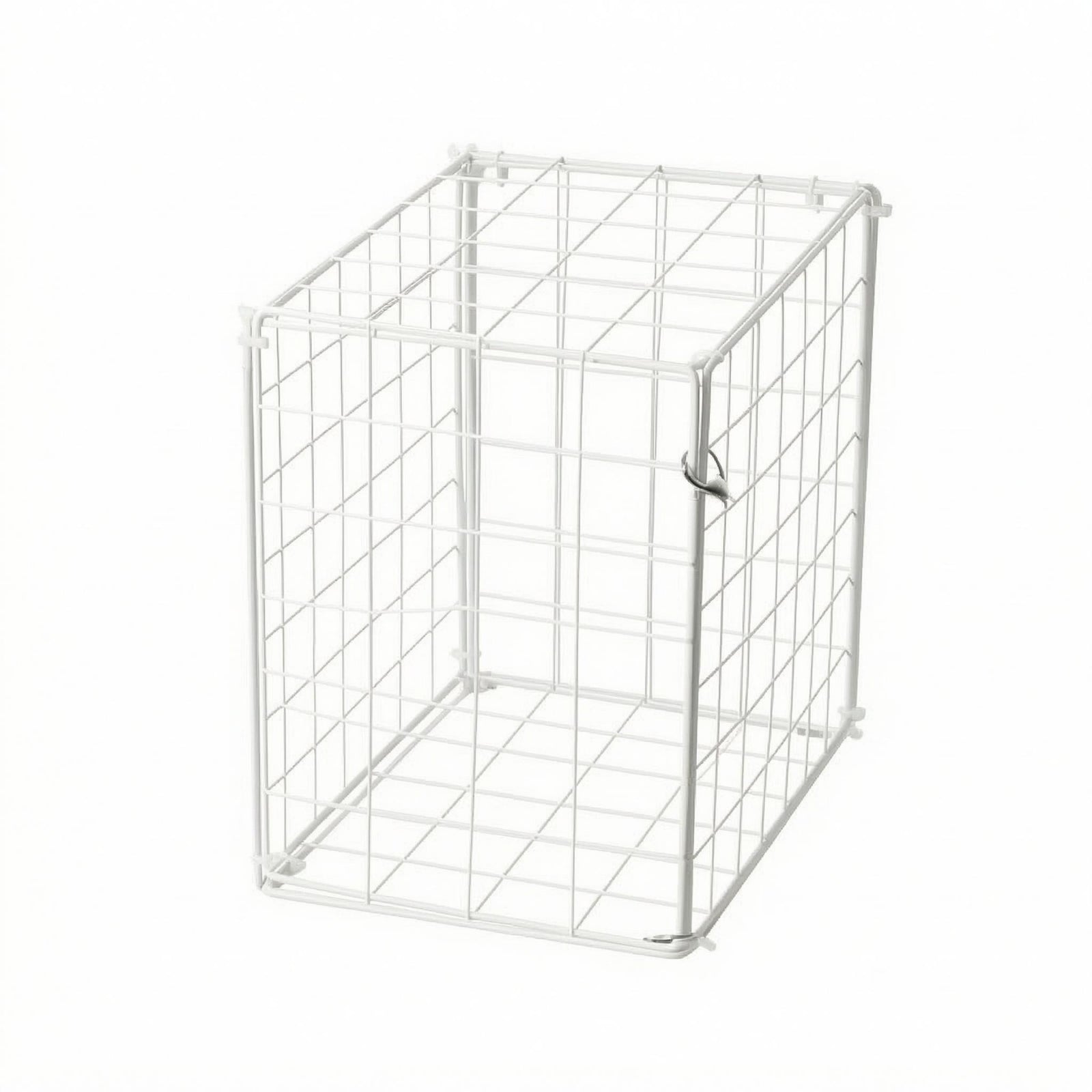 Metal Wire Cat Kennel Square Mesh Wire Cat Cage Rigid Frame
