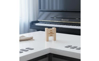 Black White Key Depth Gauge Acrylic Scale Blocks for Music Studio
