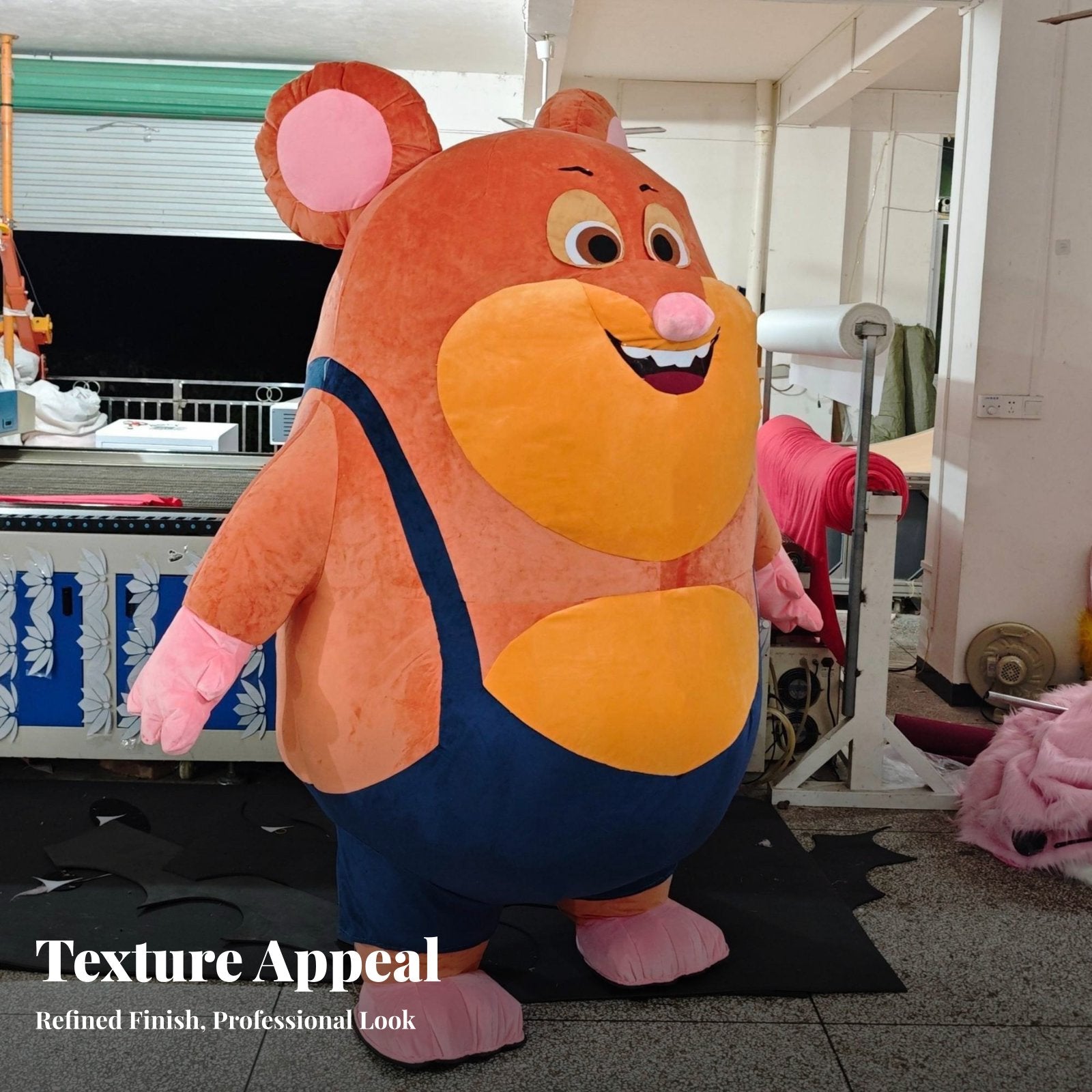 ambulatory Hamster Costume Inflatable Design character costume Outfit Cute creature Theme