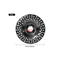 Woodworking Rasp Disc Fast Chip Removal Wood Shaping Disc
