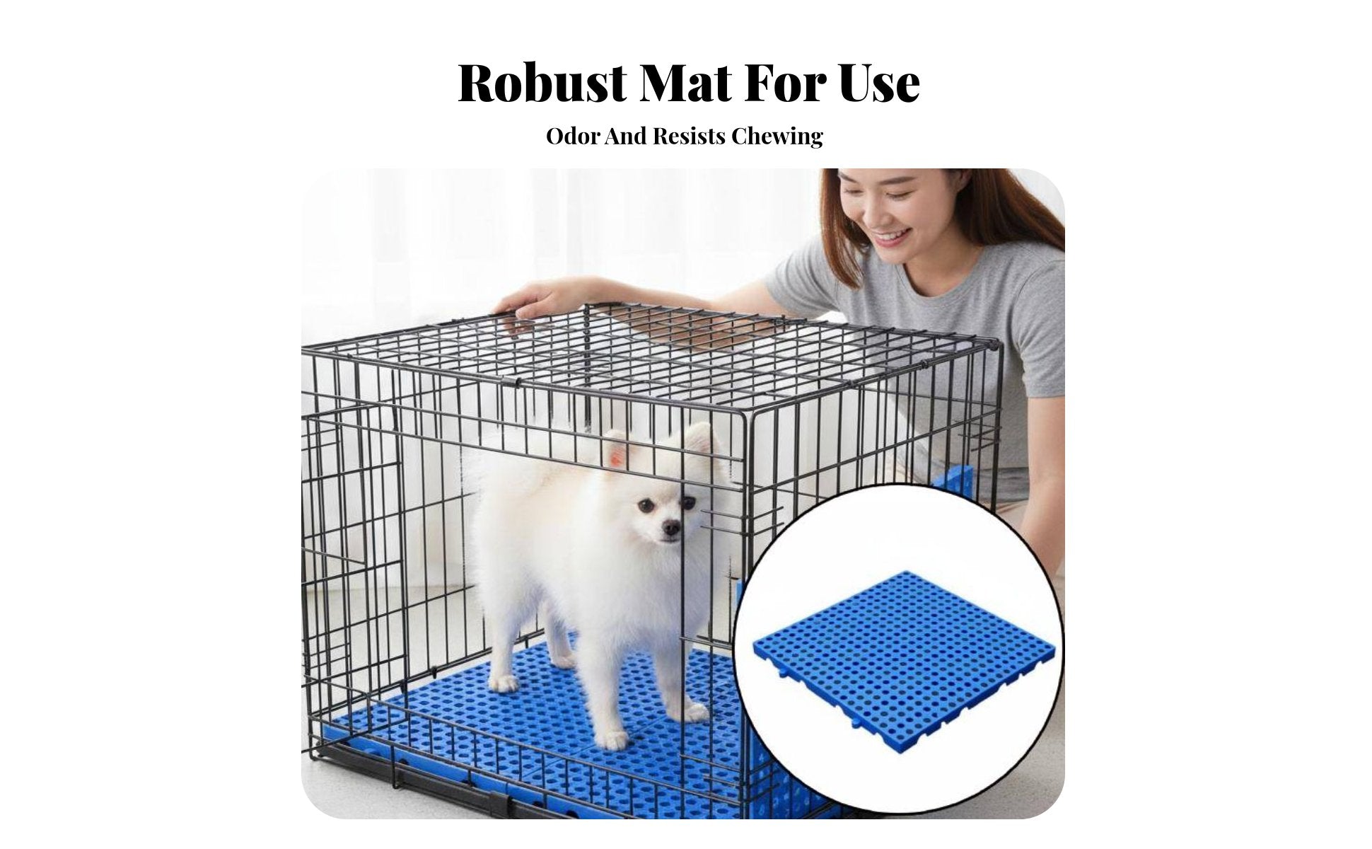 connectable Floor lattice Promotes Air Circulation Elevated Floor lattice for Kennels
