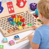 Arithmetic Teaching Aid Develops Fine Movement Skills Counting Learning Toy