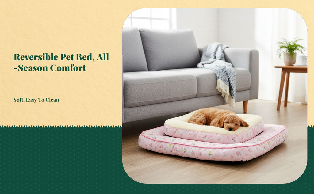 Dog Bed Washable cover Soft pad for crates