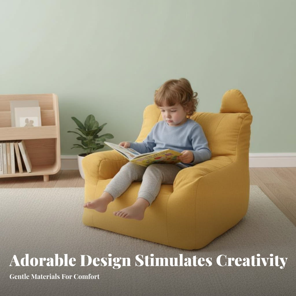 Toddler Beanbag Armchair Wear-Resistant children's Furniture for Girls, Toddlers