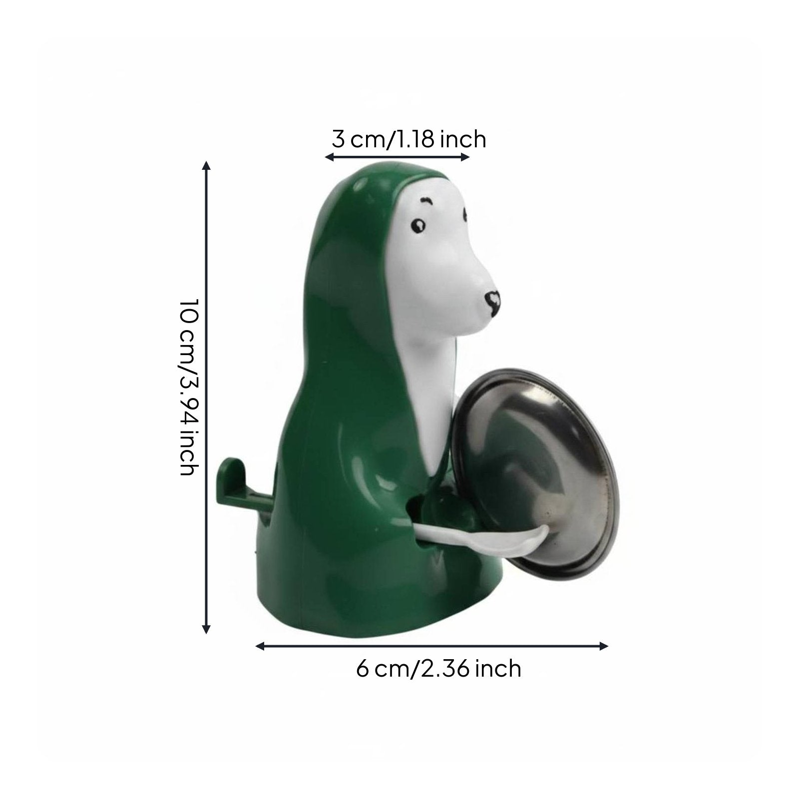 Bowl Banging Dog Toy Portable Size Joke Gift for Office, Students