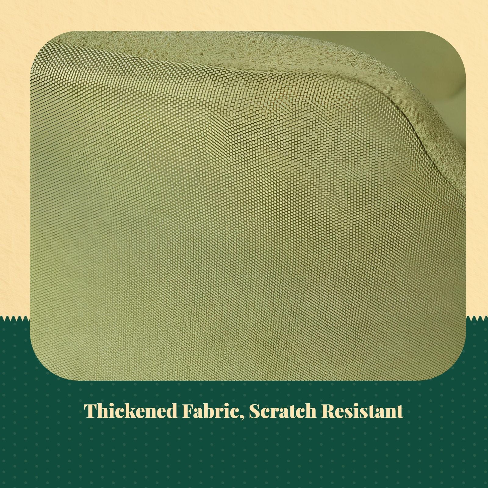 Orthopedic pet bed, washable cover