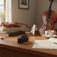 Round Violin Mute Quiet Practice Tourte Design Mute for Apartment Living