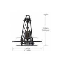 HO Scale Pantograph Metal Body Model Train Antenna Rack PP Base