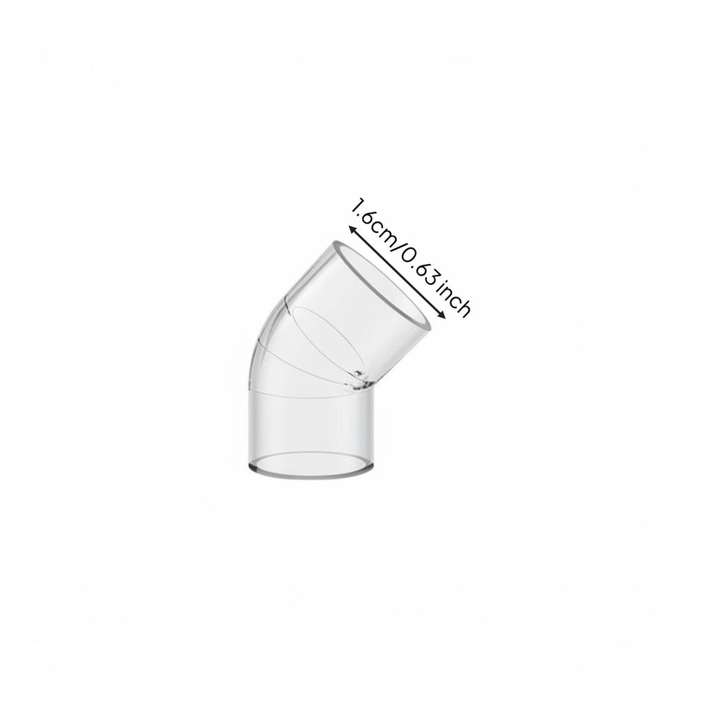Clear Aquatic Aquarium Water Pipe High Clarity Transparent Acrylic Pipe