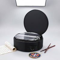 Snare Drum Backpack Portable Snare Drum Bag Zipper Closure for Drummers