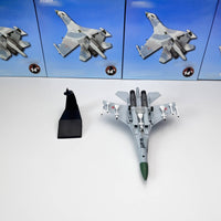 su27 Fighter Jet Model Detailed 1:100 Scale Airplane Model Diecast Alloy Fighter Plane for Collectors, Aviation Enthusiasts, Desk, Office