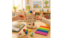Wooden Stick Balance Game Interactive Kids Plaything Early Learning for Children