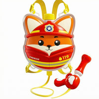 Backpack Water Cute Character Face Backpack Water Toy Handheld Nozzle