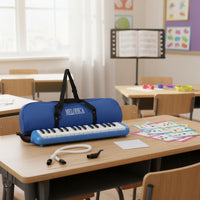 Melodica Includes Carrying Bag Key Flute Drain Valve for Students, Beginners