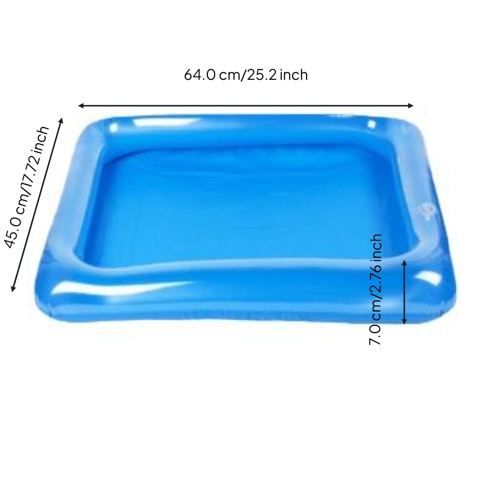 Leak-Resistant Animal Pool, Easy Clean, Portable Bowl
