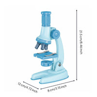 Optical Observation Tool Toy 1200x Magnification Student Biology Observation Tool Portable Biology Science Kit for Students, Classroom