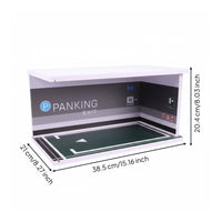 LED Model Car Display Case Gift Idea 1:18 Car Display Box Realistic Details